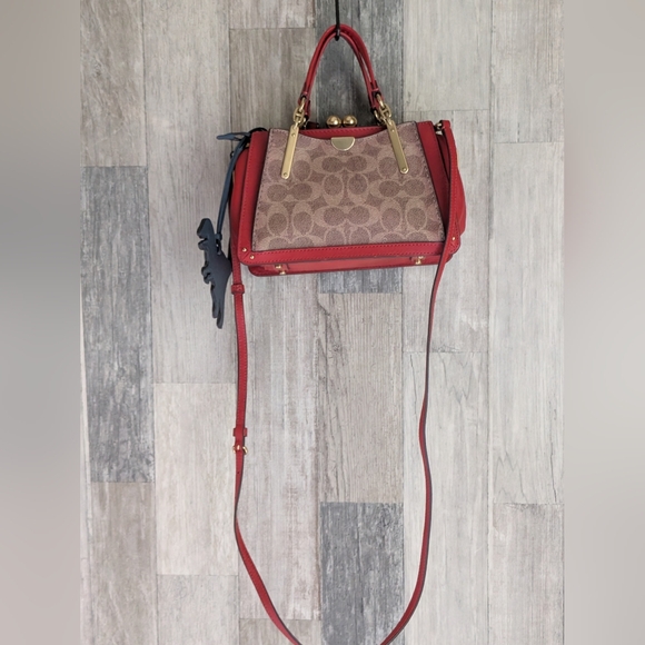 Coach Dreamer 21 Signature Rexy By Guang yu With Rexy Charm - Picture 3 of 16